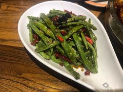 干煸四季豆-大川先生·小龙虾·川菜(信义坊店)