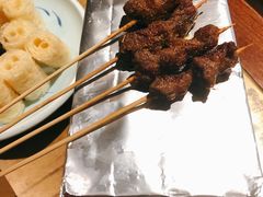 烤牛肉串-左庭右院鲜牛肉火锅(新梅广场店)