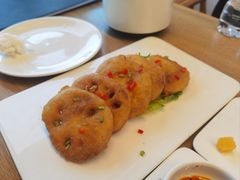 椒盐莲藕夹-枣子树·素食餐厅(朱家尖店)