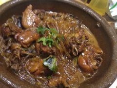 小笨鸡蘑菇粉-金勺缘东北菜馆(牡丹园店)