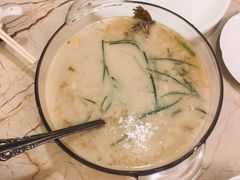 浓汤雪菜黄鱼小馄饨汤-玫瑰厅上海菜(兴国路店)