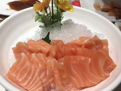 三文鱼-大渔铁板烧(花园道店)