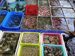 -霞涌市场海鲜摆卖区