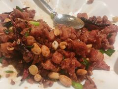 宫爆鸡粒-新港海鮮