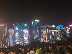 -钱江新城灯光秀