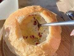 牡蛎奶油面包汤-The Rug Cafe(王府中环店)