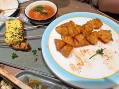 -街角等你.大连海鲜烧烤.经典铁板海鲜串(西安路店)