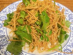 香菜馓子-百味地锅鸡(夹河西街店)