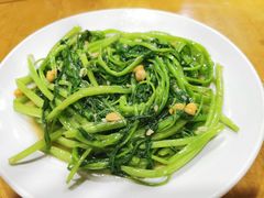 椒丝腐乳空心菜-潮粥馆(长江花园店)