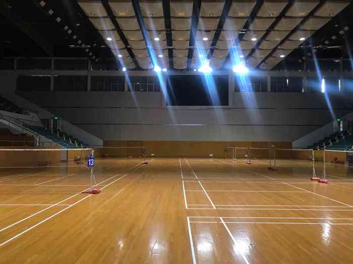 华东师范大学体育馆(中山北路校区)-"非常不错哈,场地非常现代化.