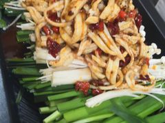 韭菜烤鱿鱼-大鸭梨烤鸭(枣园店)