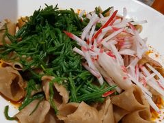 沙葱油泼莜面-紫泥369粗粮季(鼓楼店)