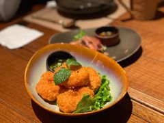 泰式鱿鱼粒虾饼-CHINCHIN 青青·泰国料理(万象食家店)