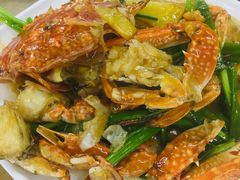 姜葱炒花蟹-明记海鲜大排档(巽寮湾店)