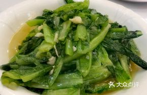 Garlic Stir-fried Spring Greens