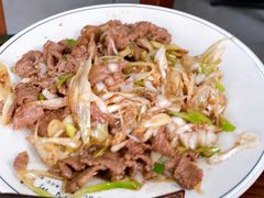 葱爆羊肉-清真永恒华威肉饼(潘家园店)