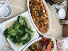 香菇菜心-渔中舟海鲜大排档(普陀沈家门店)