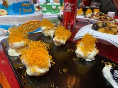 金丝梅奶虾球-万柳阁小馆·花园餐厅(龙潭湖店)