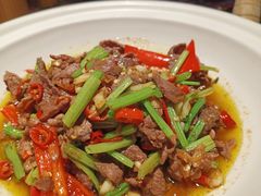 菜籽油炒衡东黄牛肉-老湘村·湖南土菜(天河维多利店)