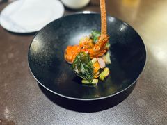 金不换头抄焗西沙小龙虾-广州文华东方酒店·江-由辉师傅主理