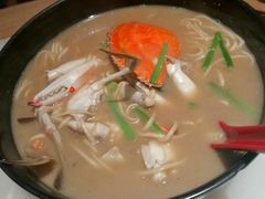 梭子蟹蛋黄面-慧娟面馆·餐厅(望江路店)