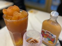 冠军玫瑰冰奶茶-柠檬树茶餐厅(海雅缤纷城店)