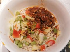 岐山臊子干拌面-白起肉夹馍