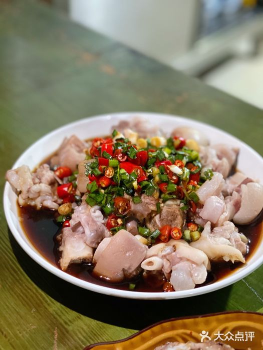 四喜青菜元子(华阳店)酸辣蹄花图片