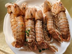 椒盐濑尿虾-骆驼阿三饭店(迪赛邻里店)