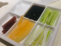烤鸭配料-在前门·烤鸭北京菜(五月花广场店)