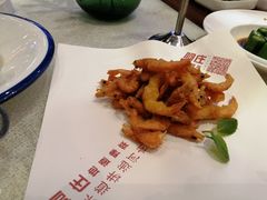 干炸黄河白虾-阿庄新豫菜(航海东路店)