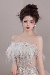 -桃子造型婚纱礼服(凤起广场店)