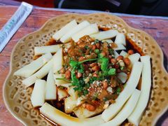凉拌米豆腐-古城苗家土菜馆(河景餐厅店)