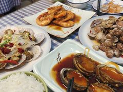 油泼扇贝-来之顺海鲜菜馆·青岛菜(栈桥店)