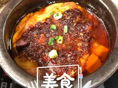 麻婆豆腐和脑花-靓靓蒸虾·头牌蒸虾(万松园玲珑店)
