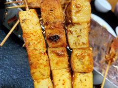 烤鱼豆腐-老黑板筋(顺义总店)
