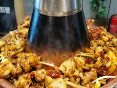 特色牛蛙锅-超越炭火牛蛙火锅鸡(河东店)