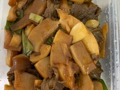 酸笋炒牛肉-牛八宝桂林米粉(八里庄店)