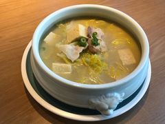 五花肉白菜炖冻豆腐-天怡興·百年蒸饺(中心书城店)