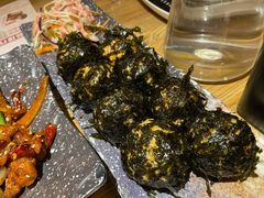 金枪鱼泡菜饭团-冰川延边料理·炭烤串(原小木屋店)