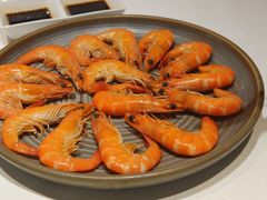 白灼大青虾-万龙洲海鲜(亚运村店)