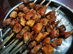 羊肉串-布尔津河堤夜市
