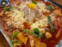 芝士火山炒年糕-包装马车·韩国料理·포장마차