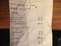 账单-Fergburger(皇后镇店)