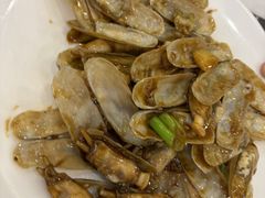 葱姜炒蛏子-渔家乐小海鲜(皇姑店)
