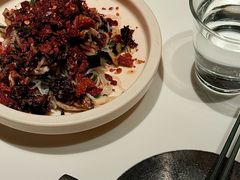 树皮菜拌鸡枞菌-胡麻(静安嘉里店)