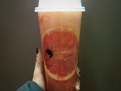 满杯红柚-喜茶(上海正大广场店)