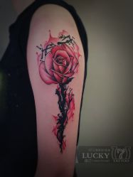 -幸运7纹身刺青Lucky7tattoo