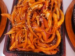 铁板鱿鱼须-禾谷韩餐(热带海洋学院店)