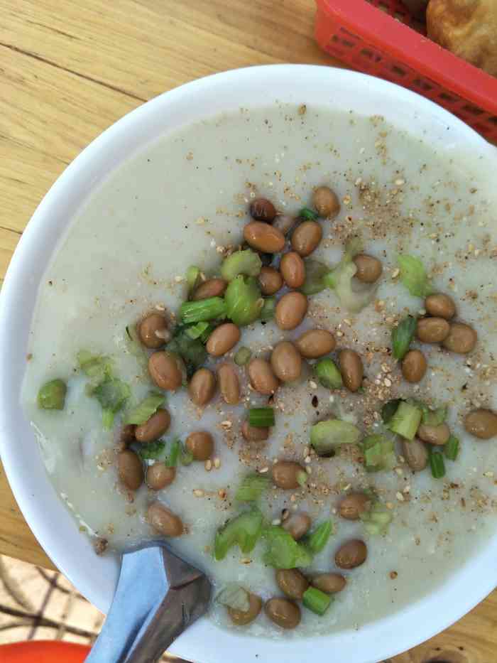 李记鹿邑妈糊(周口总店)-"终于吃但小时候最喜欢吃的麻糊了,不过有人.